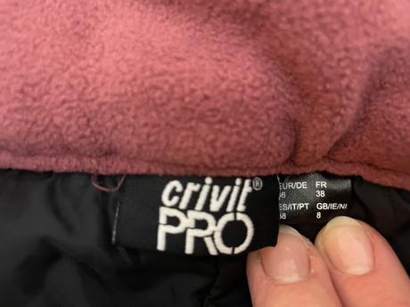 Nové dámské lyžařské kalhoty crivir pro, crivit,36