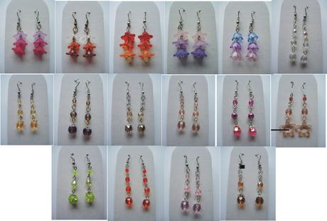 Náušnice z korálků, 