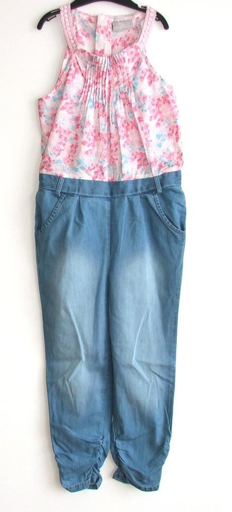 P495 dívčí letní overal vel. 116/122, matalan,116