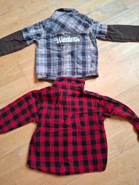 2x košile vel 92/98, kenvelo,92