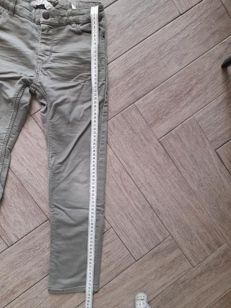 Khaki kalhoty zn. hm, vel. 134, h&m,134
