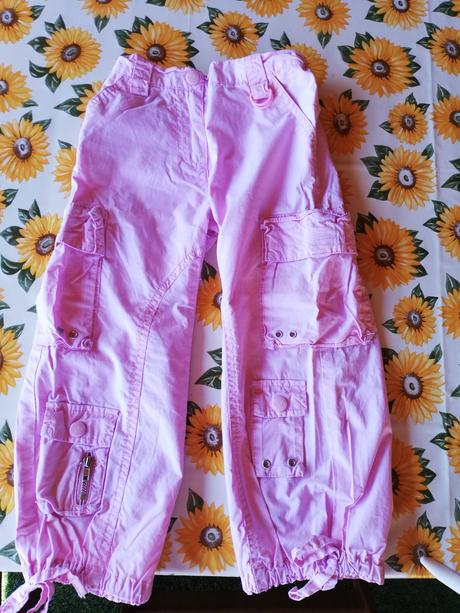 Super letní kalhoty vel. 5 let., 110