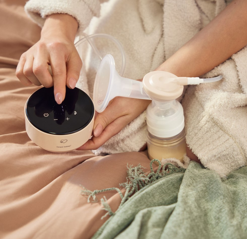 Přenosná elektrická odsávačka mateřského mléka Take&Go Canpol babies