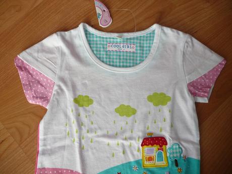 Dívčí letní tričko vel.104-110, nové, 104 / 110