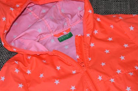 Šusťáková dívčí bunda benetton, velikost xl 140, benetton,140