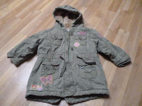 Bunda parka s kožíškem next 1,5-2 r, next,92