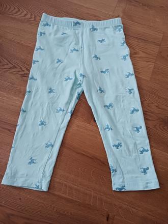 H&m tříčtvrteční legíny č.134, h&m,134