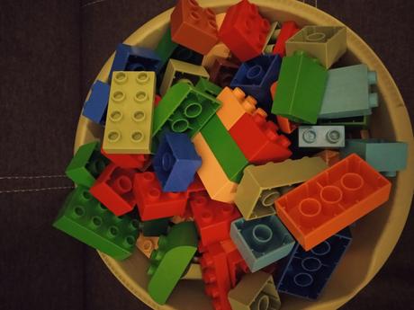 Lego duplo kostky 1kg, 