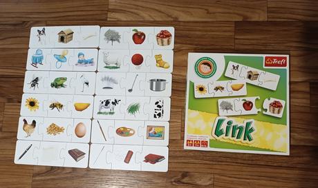 Puzzle link, trefl, 3+,