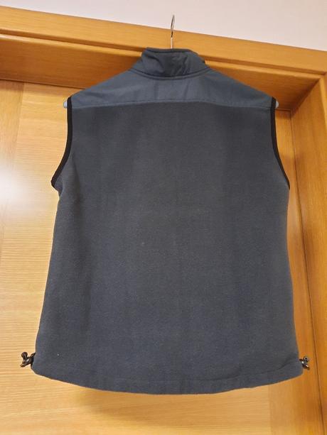 Vesta fleecová z polartec tmavě šedá, vel. s, 164