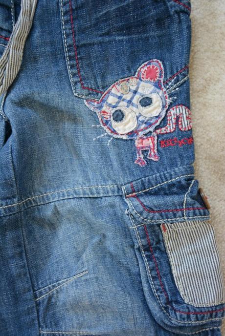 Džíny s kočkou, kapsáče, next,92