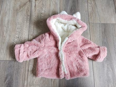 Chlupatkový zimní kabátek, 68