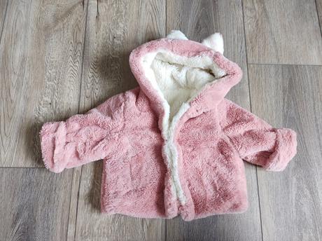 Chlupatkový zimní kabátek, 68