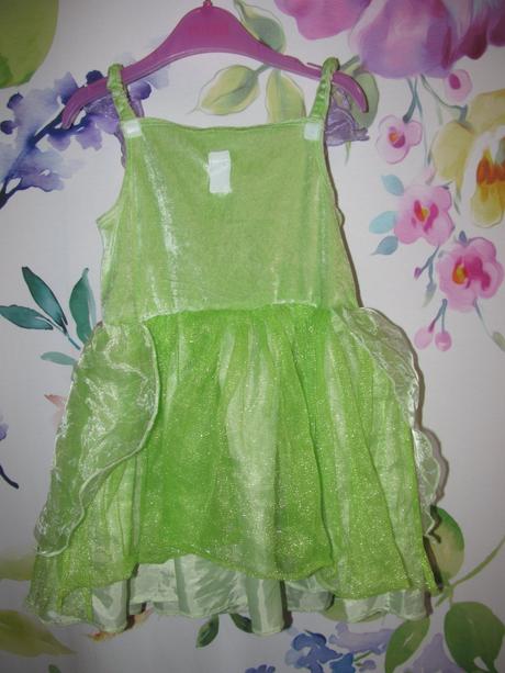 Karnevalový kostým-šaty víla tinker bell,