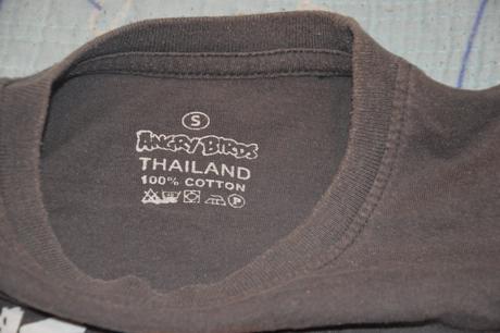 116 bavlněné tričko angry birds, 116