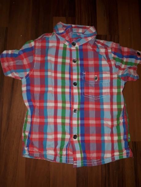 Kostkovaná košile mothercare 92, mothercare,92