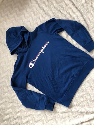 Champion modra mikina large - 11/12 let, champion,152