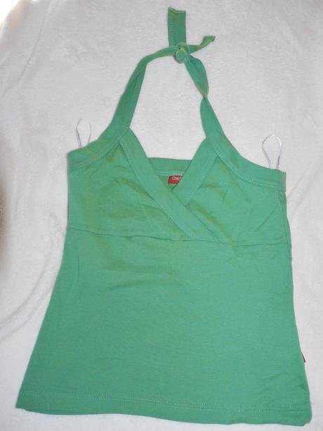 Zeleny top strip za krk zn. check up , s