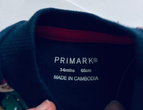 Mikina vánoční - v.3/6 měs., 68