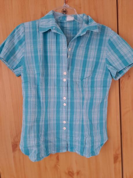 Dámská košile s krátkým rukávem, vel. 38, 38