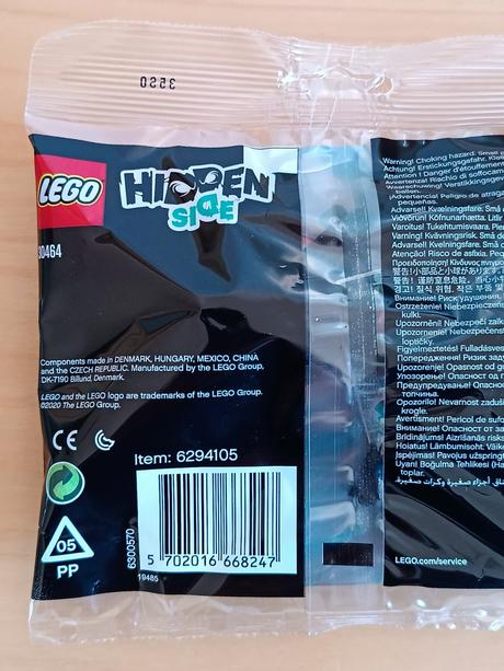 Lego hidden side 30464 el fuegův kaskadérský kanón, 