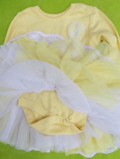 Body s tylovou sukní, nutmeg,56