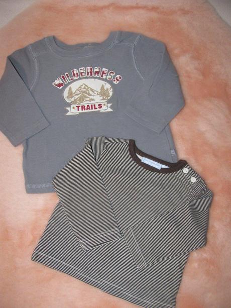 Triko dlouhý rukáv-2ks, children's place,74