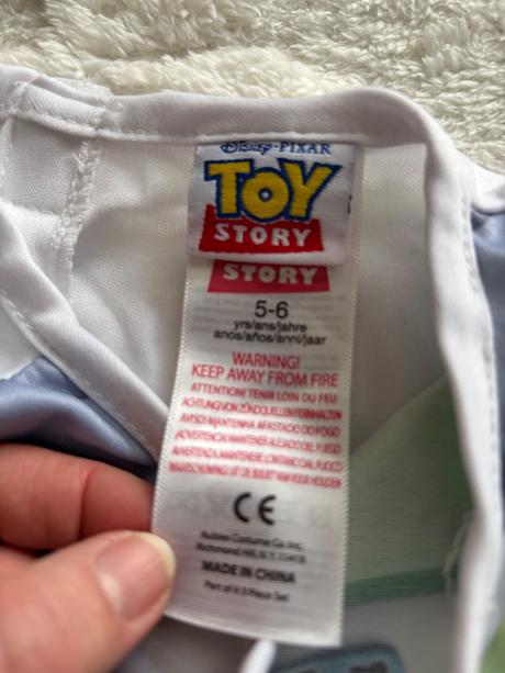 An17/ kostým bazz rakeťak - v.5/6 let zn. toystory, 