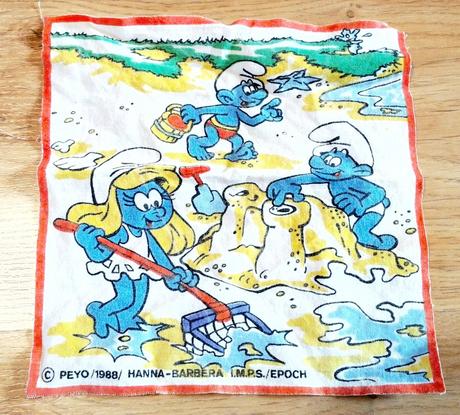 Ubrousek látkový se šmouly, 