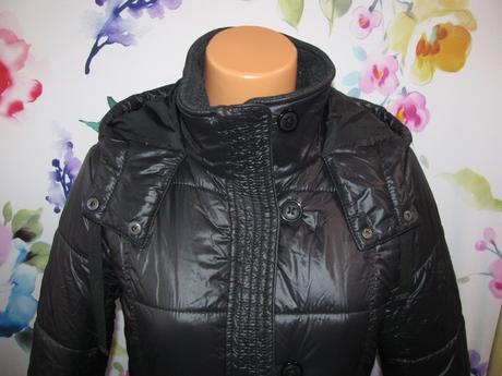 Dámský zimní prošívaný kabát, parka s kapucí, s.oliver,m