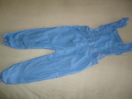 Slabý riflový overal george vel. 3-4 roky, george,98