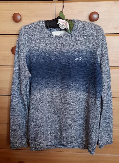 Hollister pánský ombre svetr, hollister,s