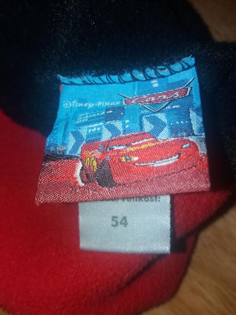 Fleecová čepice cars vel. 5-8 let, 122