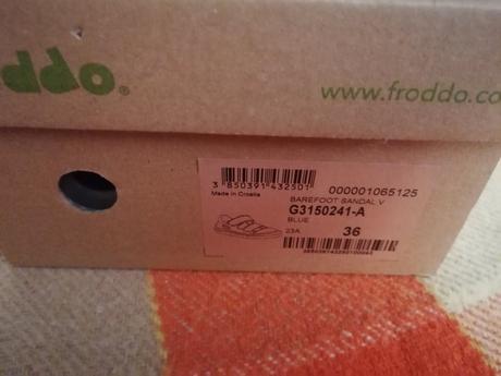 Kožené barefoot sandály froddo 36, froddo,36