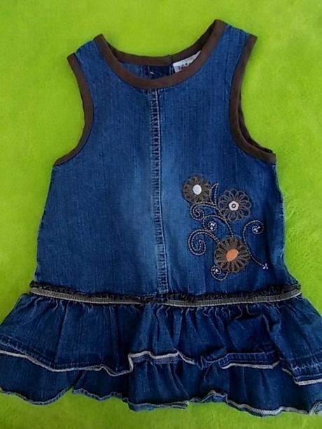 Riflové šaty, c&a,86