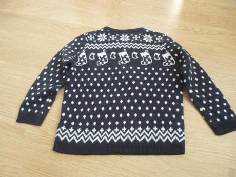 Vánoční svetr bliká vel.2-4, 98