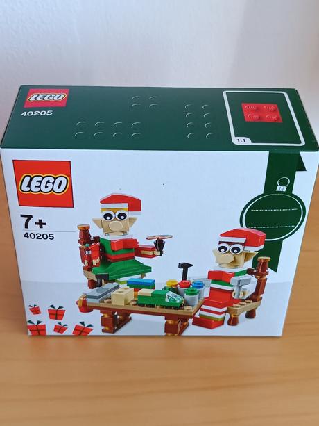 Vánoční lego 40205 malí skřítci pomocníci, 