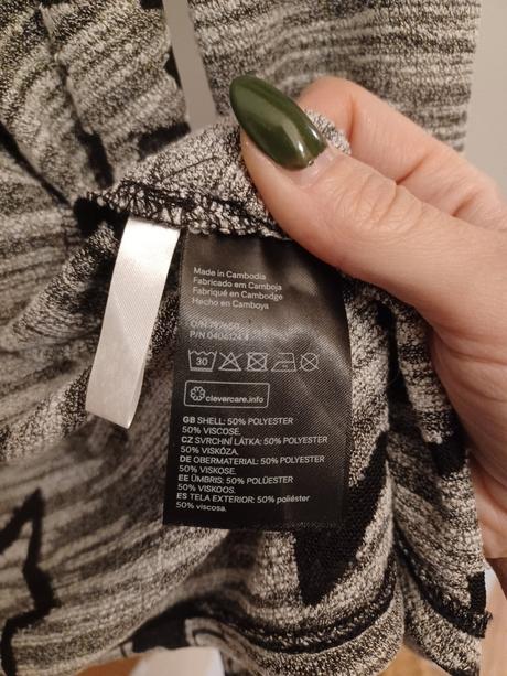 Kardigan s hvězdičkami 170 /xs-s, h&m,170
