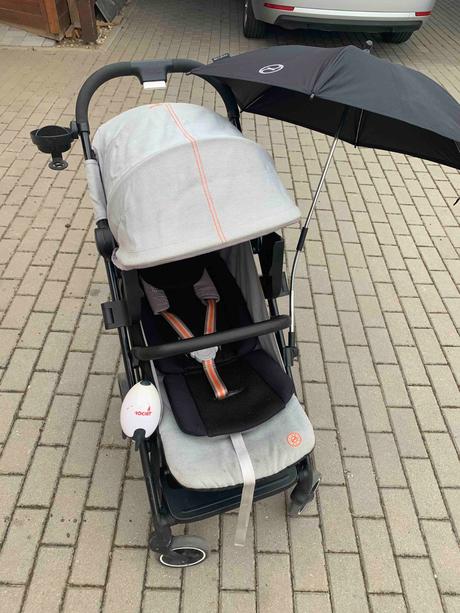 Cybex beezy v barvě fog grey, model 2023, cybex,cybex beezy