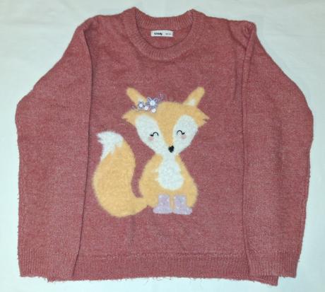 Svetr s lištičkou, sinsay,140