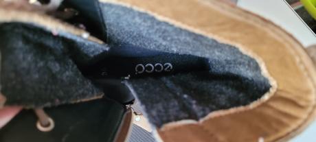 Dětské světle hnědé kozačky ecco vel. 30, ecco,30