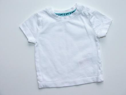 H561 bílé chlapecké triko vel. 68, debenhams,68
