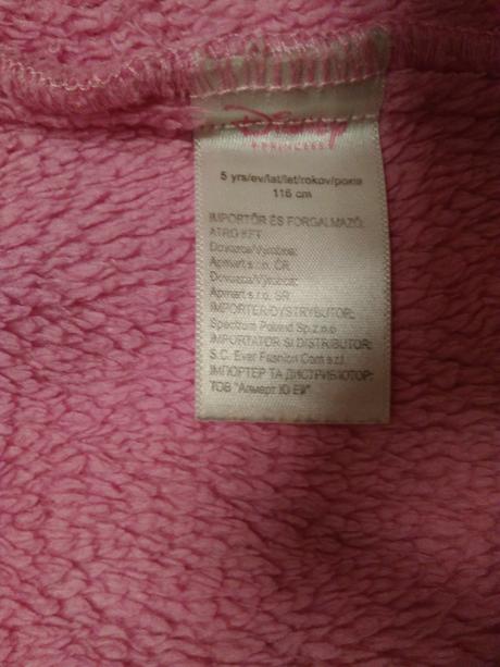 Župan, disney, vel 116, disney,116