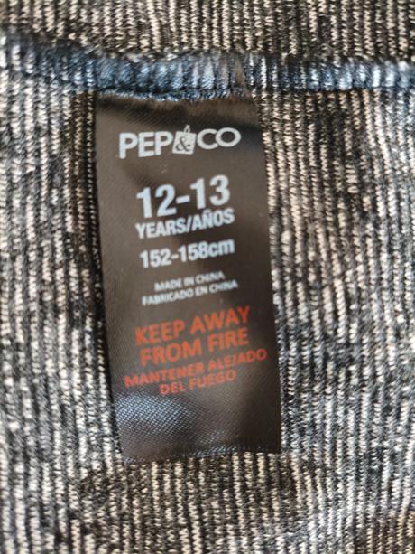 Šaty teplé gepardí dívčí 152/158, pepco,152 / 158