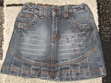 Riflová sukně zn.dopodopo vel.116, dopodopo,116