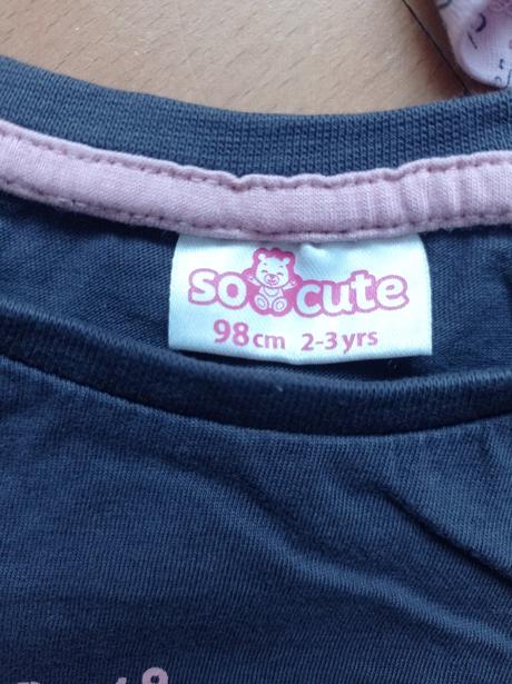 Triko dlouhý rukáv 98 socute, 98