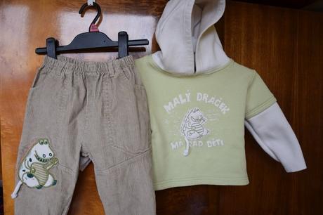 Set kalhoty a mikina, zn. tulec trend, vel. 23 m., tulec trend,92