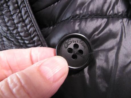 Dámský zimní prošívaný kabát, parka s kapucí, s.oliver,m