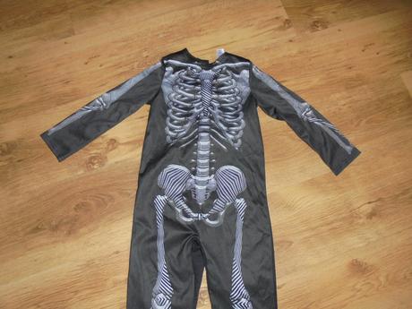 Maškarní kostým kostlivec, vel. 98/104, 