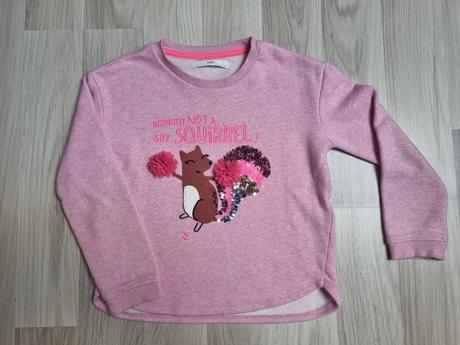 Mikina s veverkou, marks & spencer,122